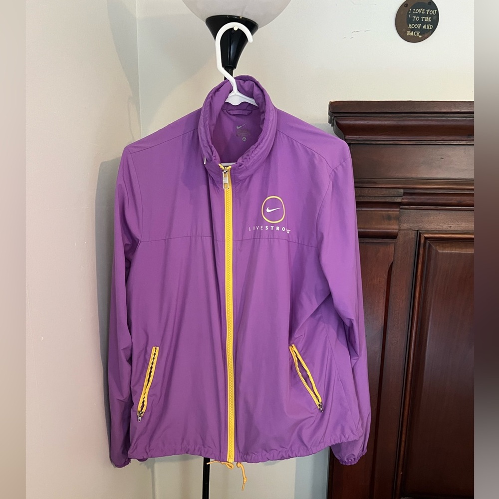 Nike Purple and Yellow Utility Jacket